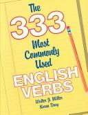 Cover of: 333 Most Commonly Used English Verbs