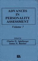 Cover of: Advances in Personality Assessment: Volume 7 (Advances in Personality Assessment)