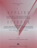 Cover of: School Matters: Pathways To Academic Success Among African American and Latino Adolescents:a Special Issue of applied Developmental Science (Applied Developmental Science 2002, Volume 6, Number 2) | 