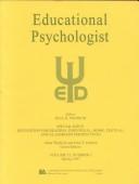 Cover of: Motivation for Reading: Individual, Home, Textual, and Classroom Perspectives: A Special Issue of educational Psychologist