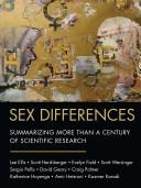 Sourcebook of Sex Differences by Lee Ellis
