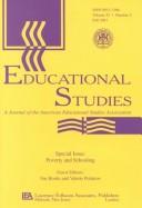 Cover of: Poverty and Schooling: A Special Issue of Educational Studies (Educational Studies, Vol. 32, No. 3)