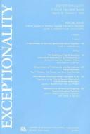 Cover of: Critical Issues in Training Special Education Teachers: A Special Issue of exceptionality (Special Issue of "Exceptionality")