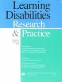 Cover of: Moving From Research to Practice: Professional Development to Promote Effective Teaching of Early Reading: A Special Issue of Learning Disabilities Research ... Research and Practice, Vol 14 No 4)