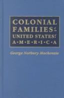 Colonial Families of the United States of America Volume V