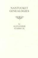 Cover of: Nantucket Genealogies
