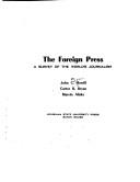 Cover of: Foreign Press by John C. Merrill