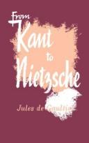 Cover of: From Kant to Nietzsche | Jules, de Gaultier