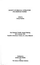 Cover of: 1976 seminar papers: one hundred twelfth annual meeting, 28-31 October, 1976, Stouffer's Riverfront Towers, St. Louis, Mo.