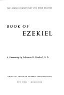 Cover of: Book of Ezekiel: A Commentary