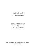 Cover of: Catullus by Gaius Valerius Catullus