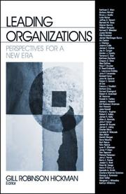 Cover of: Leading Organizations | Gill Robinson Hickman