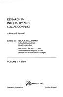 Cover of: Research in Inequality and Social Conflict: A Research Annual (Research in Inequality and Social Conflict)