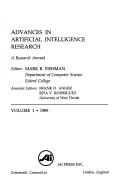 Cover of: Advances in Artificial Intelligence Research: A Research Annual, 1989 (Advances in Artificial Intelligence Research)