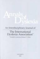 Annals of Dyslexia (Volume 52)