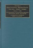 Cover of: Evaluation of educational efficiency by Douglas M. Windham, David W. Chapman