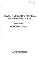 Cover of: Joven narrativa chilena después del golpe by ed. y prólogo de Antonio Skármeta.