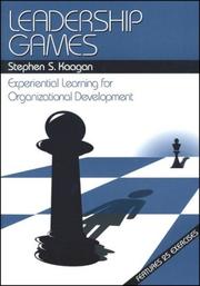 Cover of: Leadership games: experiential learning for organizational development