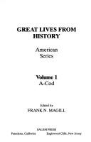 Cover of: Great Lives from History by Frank N. Magill
