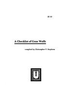 A checklist of Gene Wolfe by Christopher P Stephens