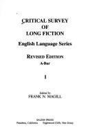 Critical Survey of Long Fiction by Frank N. Magill