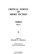 Cover of: Critical Survey of Short Fiction Authors Pas-Z