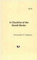 Cover of: A Checklist of the Handi-Books