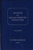 Cover of: Advances in Human/Computer Interaction (Advances in Human-Computer Interaction) by H. Rex Hartson