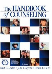 Cover of: The Handbook of Counseling by 