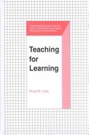 Cover of: Teaching for Learning