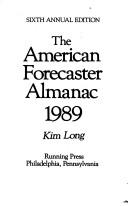 Cover of: American Forecaster Almanac, 1989