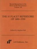 Si Placet Repertoire of 1480-1530 (Recent Researches in the Music of the Renaissance)