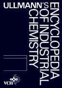 Cover of: Ullmann's Encyclopedia of Industrial Chemistry by Wolfgang Gerhartz, Y. Stephen Yamamoto, Barbara Elvers, J. Rounsaville