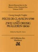 Pieces De Clavecin and Zwei Und Dreisig Pr Alundien