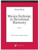 Cover of: Daniel Read: Musica Ecclesiae (Recent Researches in American Music)