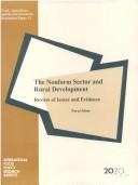 Cover of: The nonfarm sector and rural development: Review of issues and evidence (Food, agriculture, and the environment discussion paper)