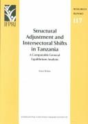 Structural Adjustment and Intersectoral Shifts in Tanzania by Peter Wobst