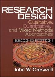 Cover of: Research Design by John W. Creswell