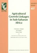 Cover of: Agricultural Growth Linkages in Sub-Saharan Africa