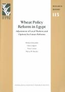 Wheat Policy Reform in Egypt by Mylene Kherallah