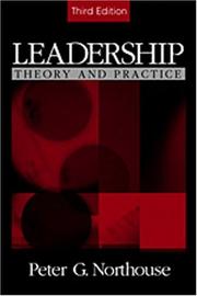 Cover of: Leadership by Peter G. Northouse