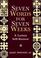 Cover of: Seven Words for Seven Weeks