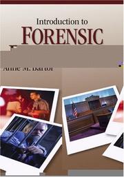 Cover of: Introduction to Forensic Psychology by Curt R. Bartol, Anne M. Bartol, Curt R. Bartol, Anne M. Bartol