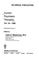 Current Psych Ther by Masserman