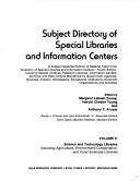 Cover of: Science and technology libraries, including agriculture, environment/conservation, and food science libraries