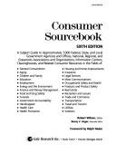 Cover of: Consumer Sourcebook