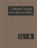 Cover of: Literature Criticism from 1400 to 1800 by James E. Person