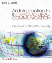 Cover of: An Introduction to Intercultural Communication: Identities in a Global Community Fourth Edition