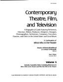 Cover of: Contemporary Theatre, Film and Television by Monica M. O'Donnell