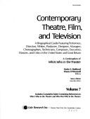 Cover of: Contemporary Theatre, Film, and Television: A Continuation of Who's Who in the Theatre (Contemporary Theatre, Film and Television)